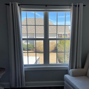 Ivory Blackout Curtains